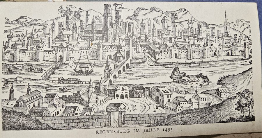 Regensburg im Jahre 1493